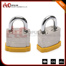 Elecpopular Online Selling Short Strong Steel Combinação Laminado Padlock Com Chave